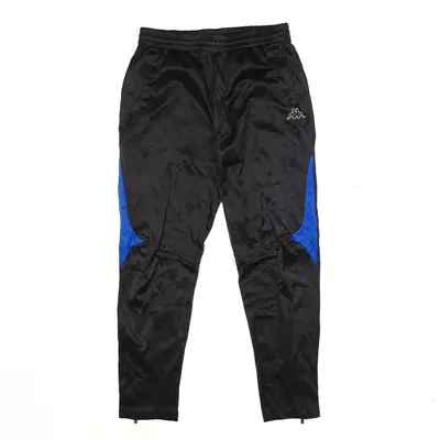 KAPPA Track Pants Black Skinny Mens L W28 L27