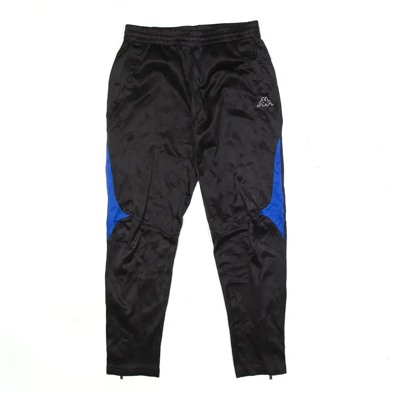 KAPPA Track Pants Black Skinny Mens L W28 L27