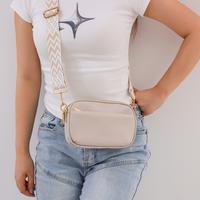 Women's Elegant Plain Color Crossbody Bag, Vintage Crossbody Purses, Trendy Square Bag with Adjustable Strap, Fashionable Cro...