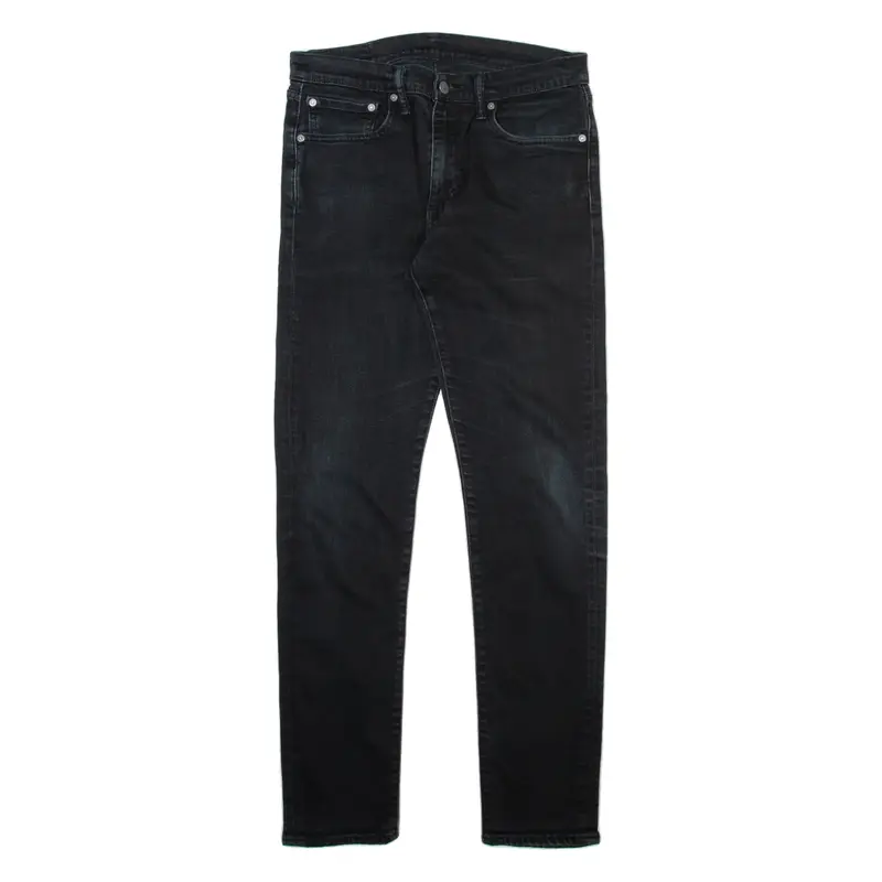 LEVI'S 512 Jeans Mens Black Slim Tapered W30 L31