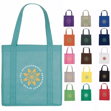 200 Custom Grocery Tote - Reusable & Reinforced