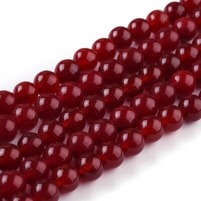 Natural White Jade Beads