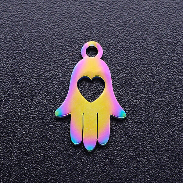 Ion Plating(IP) 304 Stainless Steel Charms