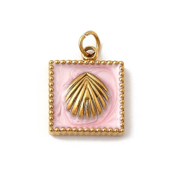 304 Stainless Steel Enamel Charms