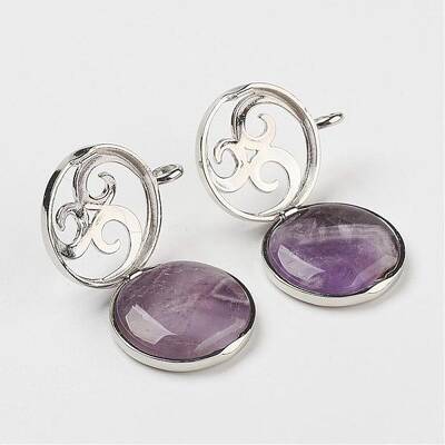 Natural Amethyst Pendants