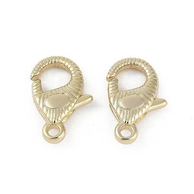 Brass Lobster Claw Clasps