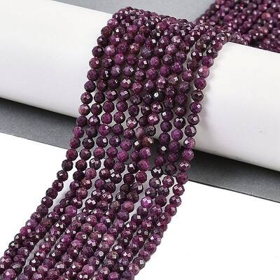 Natural Ruby Beads Strands