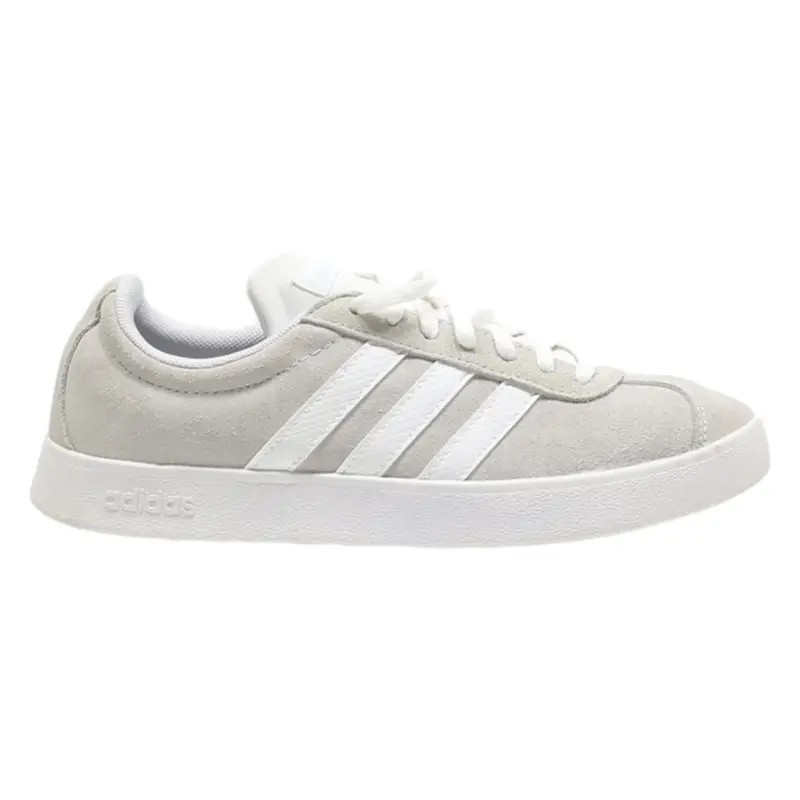 ADIDAS VL Court Sneaker Trainers Grey Synthetic Womens UK 4.5