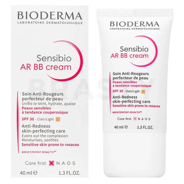 Bioderma Sensibio AR BB Cream Anti-Rossore Trattamento Perfezionatore della Pelle SPF 30 Leggero 40 ml