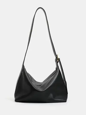 Smting zippered hobo bag