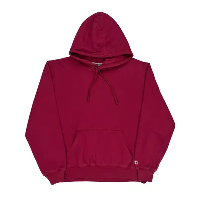 Starter Hoodie - XL Burgundy Cotton Blend | Size: x-large