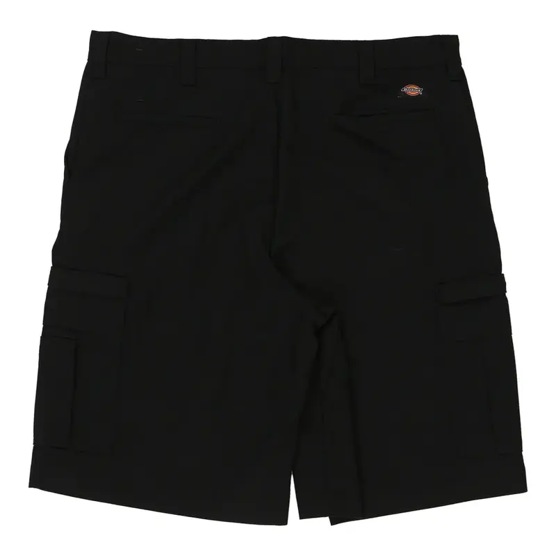 Dickies Cargo Shorts - 37W 10L Black Polyester Blend