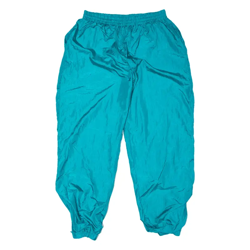 Track Pants Green Tapered Mens S W28 L28