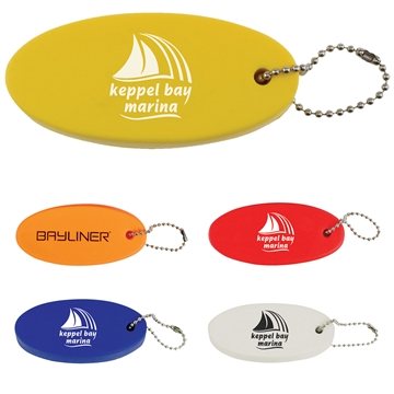 150 Custom Sure-Float Key Chain - High Visibility