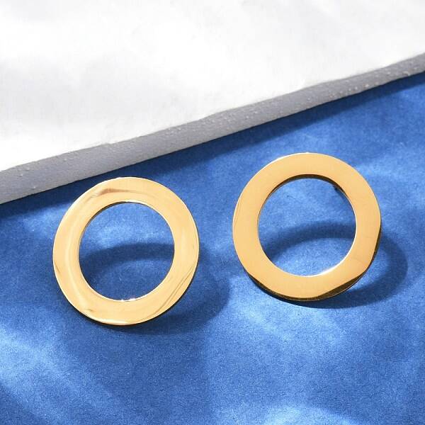 304 Stainless Steel Stud Earrings