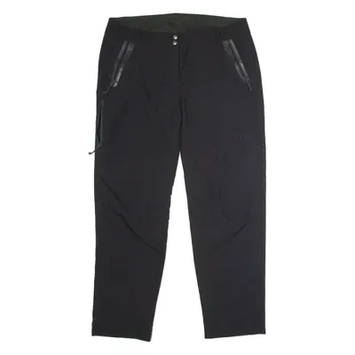 SHERPA Outdoor Womens Trousers Black Regular Straight W38 L32