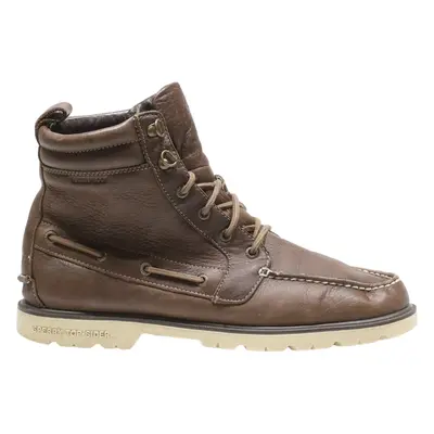 SPERRY Lace-Up Boots Brown Leather Mens UK 11