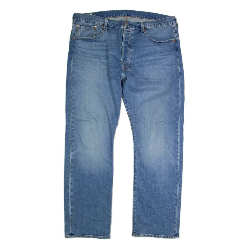 LEVI'S 501 Jeans Mens Blue Regular Straight W38 L30