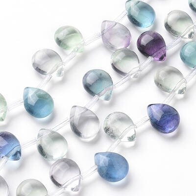 Natural Fluorite Beads Strands