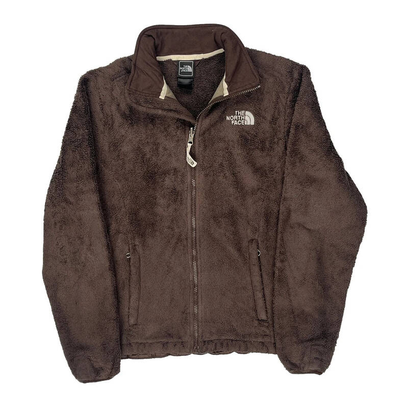 The North Face Fleece Jacket - Small Brown Polyester