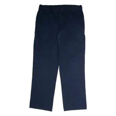 DICKIES Workwear Cargo Mens Trousers Blue Regular Straight W34 L32
