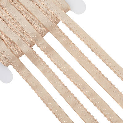 Chinlon Wavy Edge Elastic Band