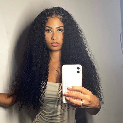 Kinky Curly HD Lace Closure 150% Density / BGM Hair