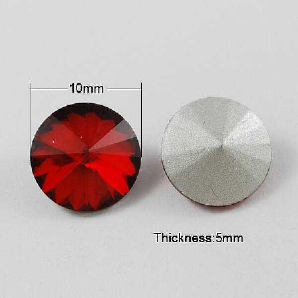 Glass Pointed Back Rhinestone