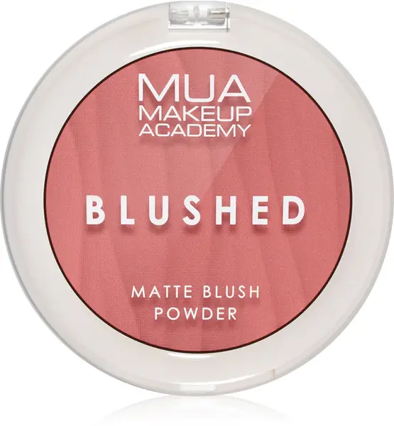 MUA Makeup Academy blush in powder color Rouge Punch 5 g