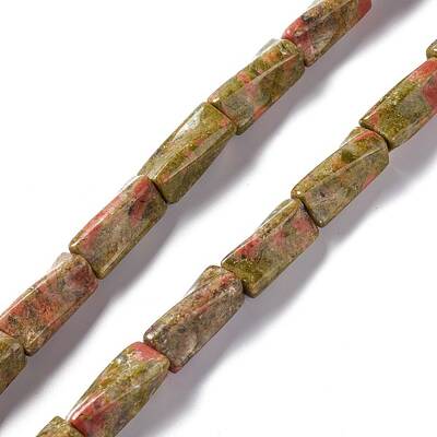 Natural Unakite Beads Strands