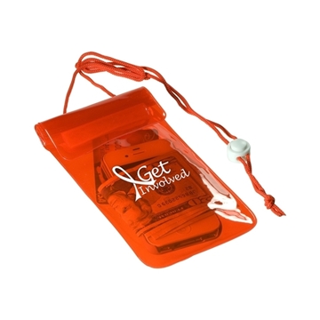 150 Customized Water-Resistant Pouch - Triple Seal & Phone ...