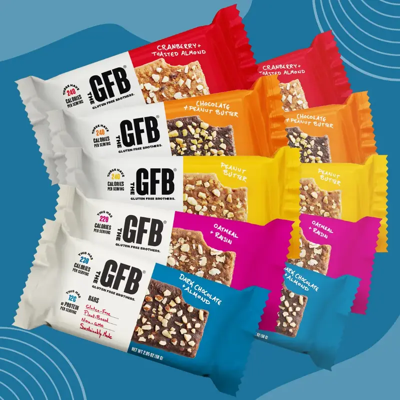 The GFB Protein Snack Bar Variety Pack (10 Count)