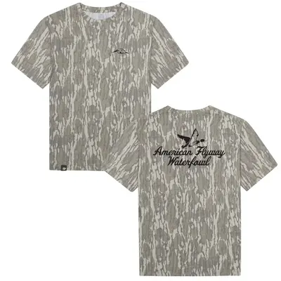 AFW Mossy Oak Tee - Original Stretchy T-Shirt for Men - Soft, Stylish Design for Streetwear