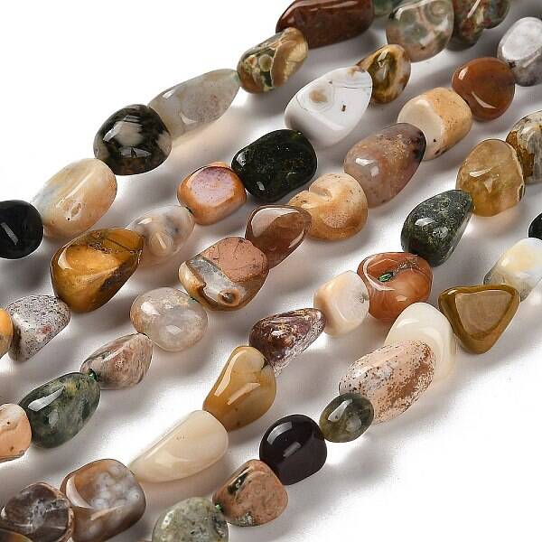 Natural Ocean Jasper Beads Strands