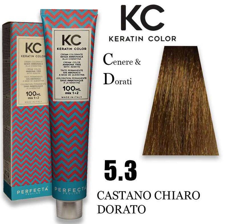 Kc Crema Colorante Alla Cheratina 100 Ml 5.3