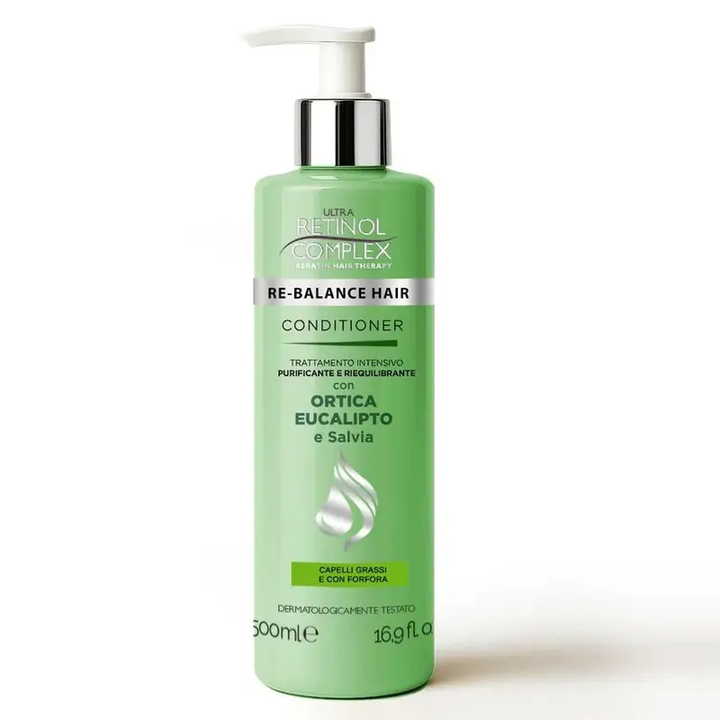 Retinol Complex Balsamo Antiforfora Trattamento Intensivo Purificante E Riequilibrante 500 Ml