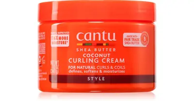 CANTU Shea Butter Curly Hair Cream for Fixing and Styling 355ml