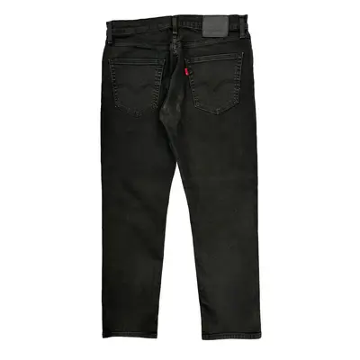 Levis Slim Fit Jeans - 32W 28L Grey Cotton Blend