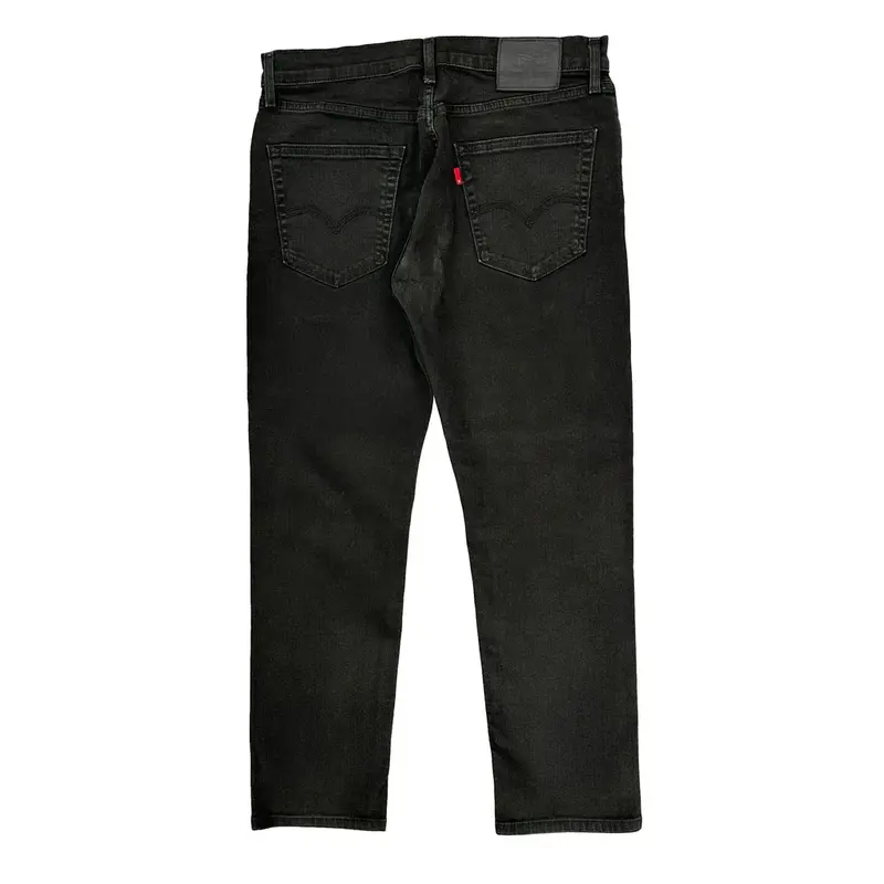 Levis Slim Fit Jeans - 32W 28L Grey Cotton Blend