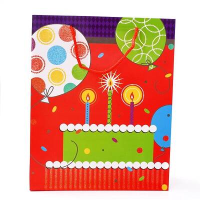 Birthday Theme Rectangle Paper Bags