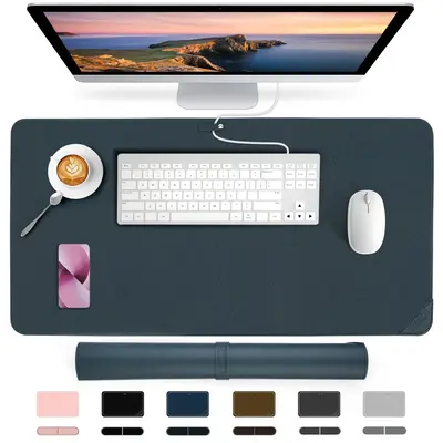 Ultra Large Waterproof & Oil Proof Mouse Pad, 1 Count Rectangle Mousepad, Non-slip & Soft Base Mouse Mat, Office Game Accesso...