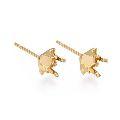 304 Stainless Steel Ear Stud Components