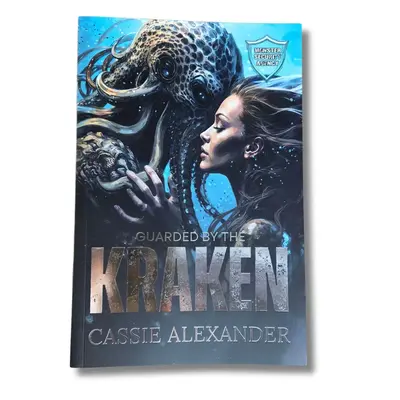 Guarded by the Kraken Silver Foil, Blue Pages, Sprayed Edge Books, Monster Romance, Monster Security Agency Series Romance Bo...