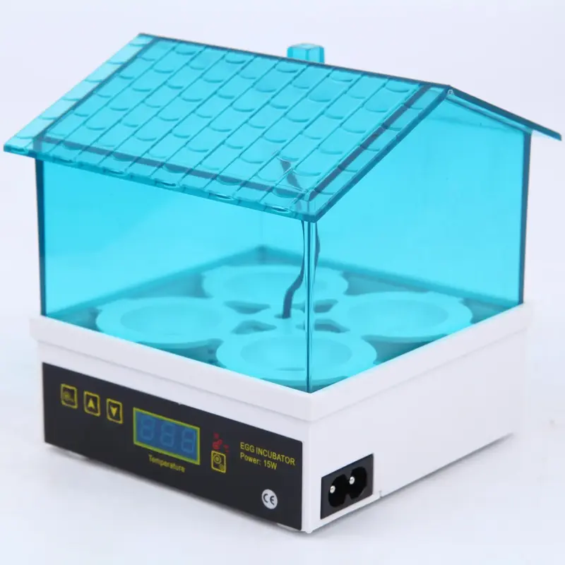 4 Egg Incubator, Incubators for Hatching Eggs, Mini House with Automatic Humidity Control Digital Professional for Hatching D...