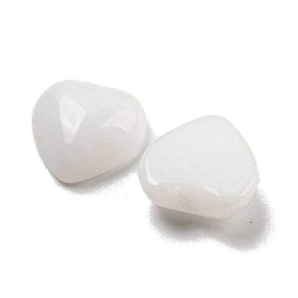 Natural White Jade Cabochons