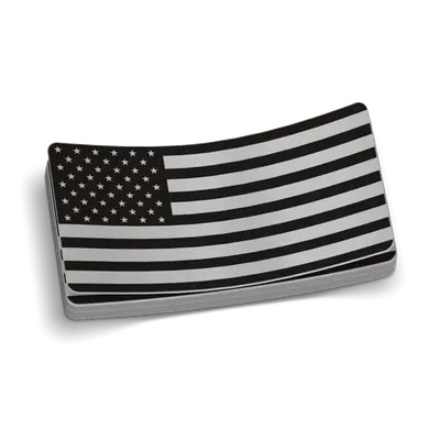 Ghost Flag Hard Hat Decal