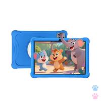 10.1 Inch Android Tablet, Educational Learning Tablet with Silicone Case, Parental Control Tablet with Preinstalled Iwawa Edu...