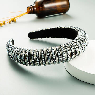Bling Bling Glass Beaded Hairband