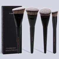 MAANGE Professional Makeup Brush Set, 4 Counts/set Versatile Soft Makeup Brushes for Foundation, Eye Shadows, Brushes with Co...
