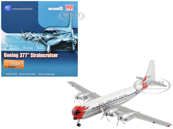 Boeing 377 C-97A Stratofreighter Transport Aircraft 49-2601 New York Air National Guard United States Air Force Airliner Seri...